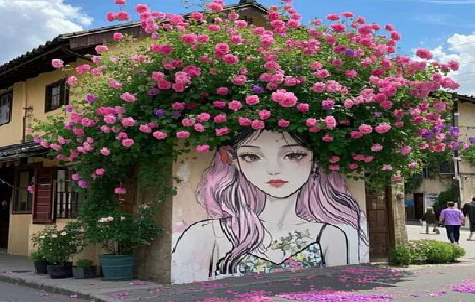 长丰怎么设计网红打卡墙绘