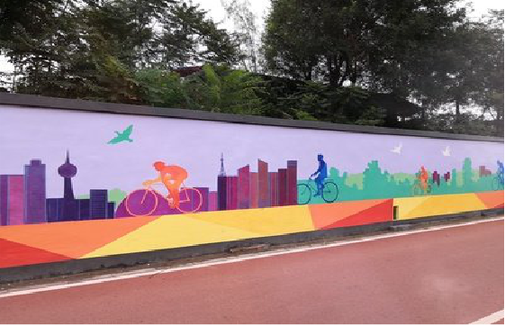 长丰墙体彩绘-围墙