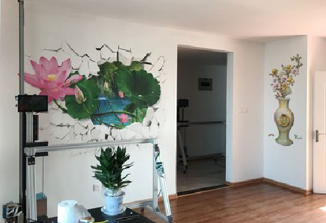 长丰墙体彩绘相比墙纸的优势。