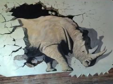 长丰在墙绘中，如何绘制3D效果？